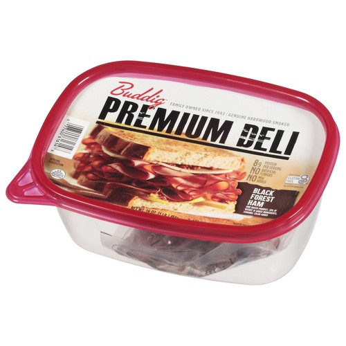 BUDDIG BLK/FR HAM $4.99 16Z 16 OZ