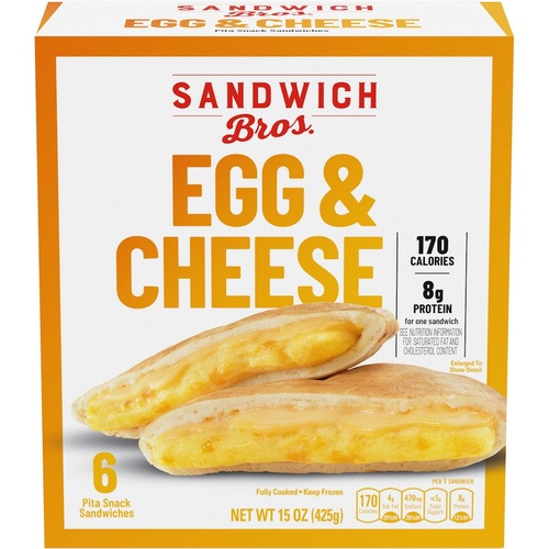 SANDWICH BROS EGG CHS SND                6 COUNT
