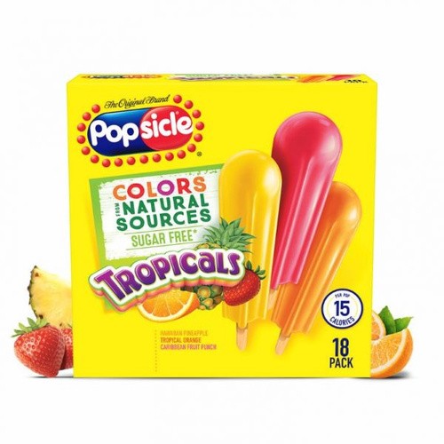 POPSICLES SF TROPCAL 18 COUNT