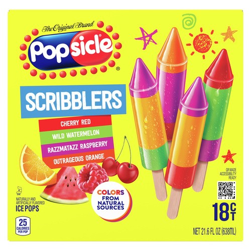 POPSICLE SCRIBBLERS                      18 COUNT
