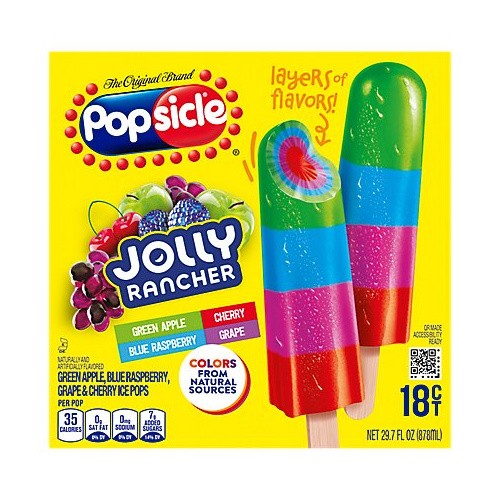 POPSICLE JOLLY RANCHER 18 COUNT