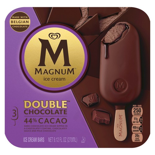 MAGNUM DOUBLE CHOCOLATE BAR 3 COUNT
