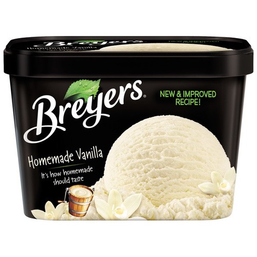BREYERS HOMEMADE VANILLA 48 OZ