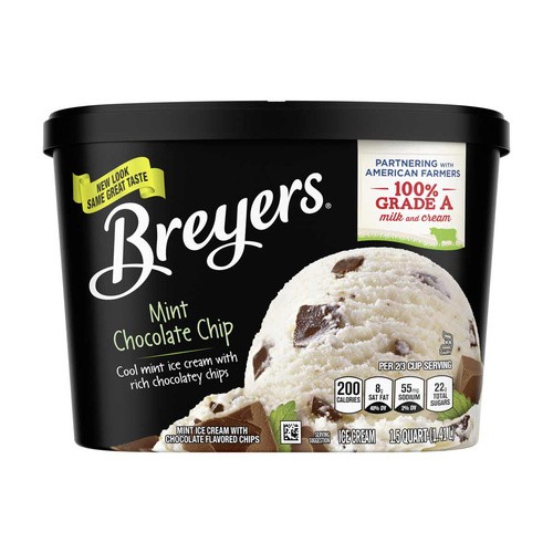 BREYERS MINT CHOCOLATE CHIP 48 OZ