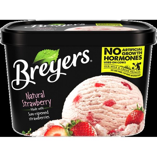 Breyers Strawberry Ice Cream 1.41 LBS