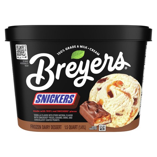BREYERS SNICKERS 48 OZ