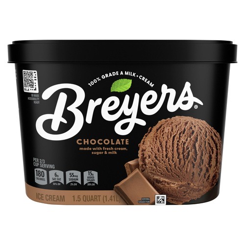 BREYER CHOCOLATE 48 OZ