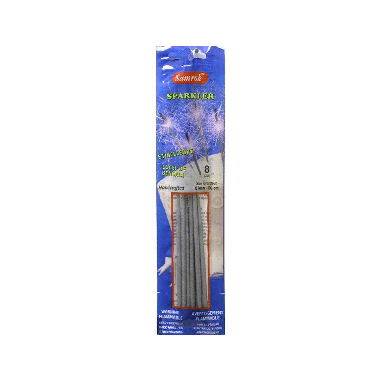 SPARKLERS 8inch 8 PCS