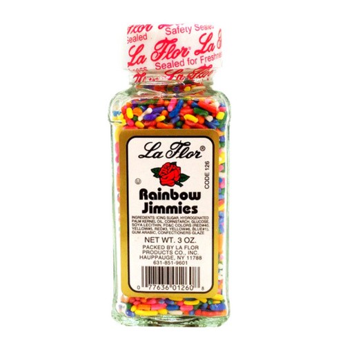 LA FLOR RAINBOW JIMMIES  3Z 3 OZ