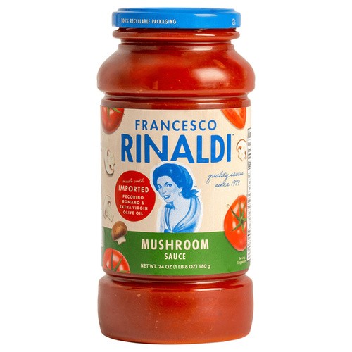 RINALDI TRAD MUSH SAUCE                  24 OZ