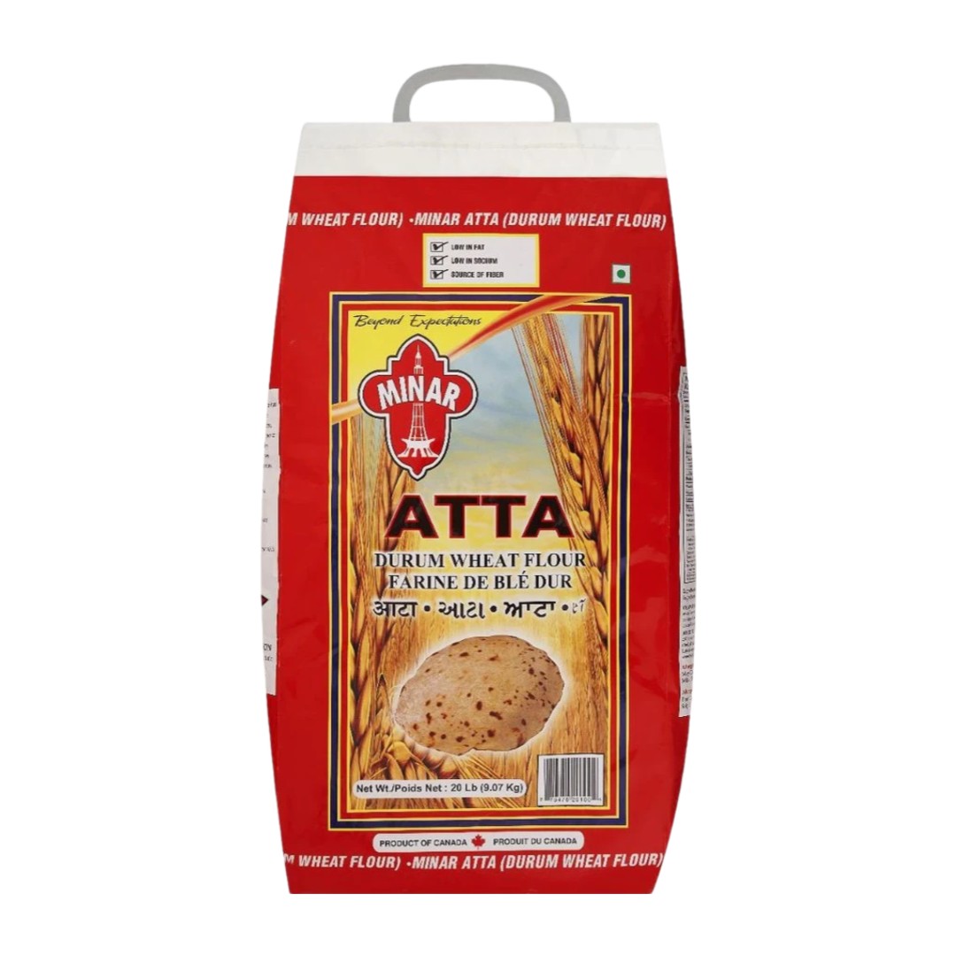 MINAR DURUM WHEAT ATTA 10 LBS
