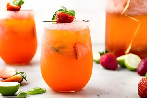 ITN Strawberry/Basil Drink 290 ML