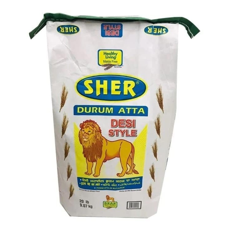 Desi Aata  20 LBS