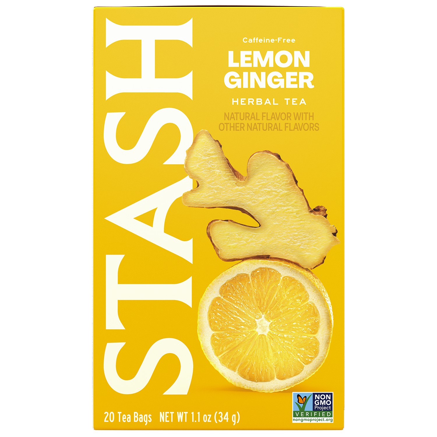 STASH TEA LEMON GINGER 20 COUNT
