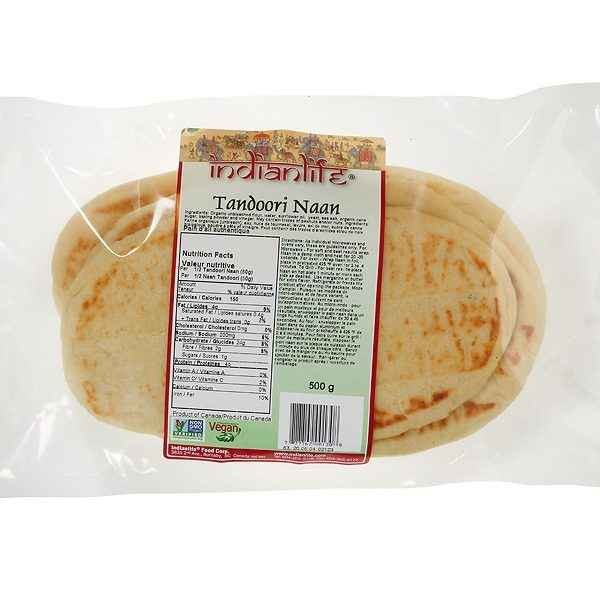 India Life Tandoori Naan 500 GM