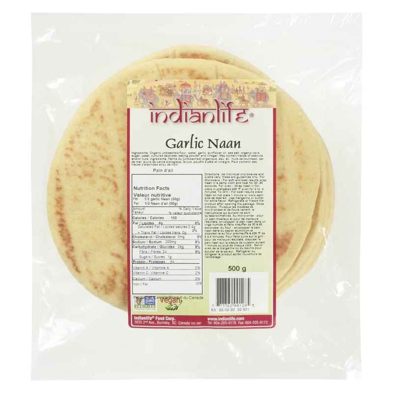 Indialife Garlic Naan 500 GM