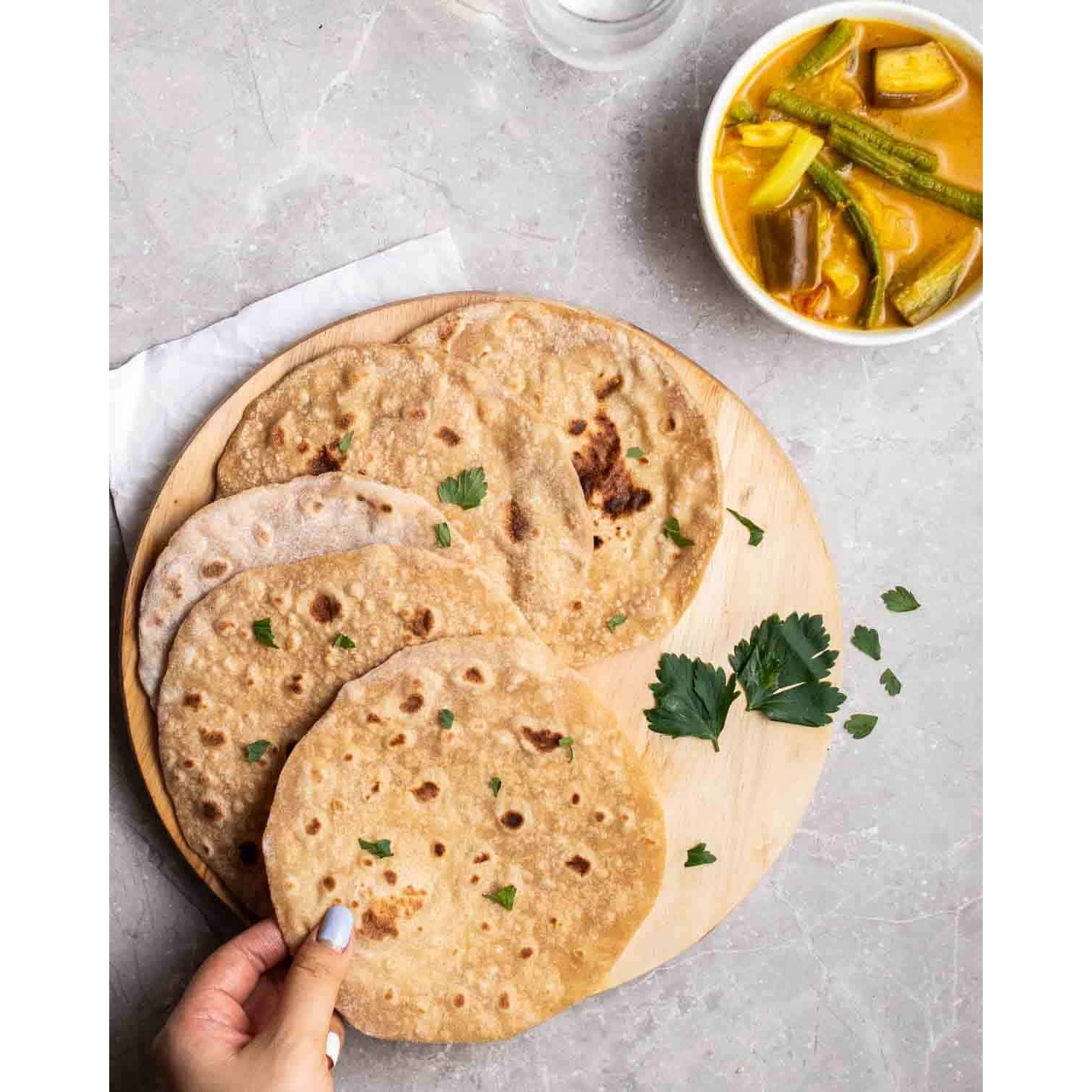 Vegan Uncooked Roti 12 COUNT