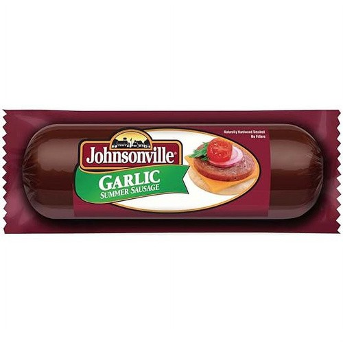 JOHNSONVILLE GARLIC SUMMER SSG 12 OZ