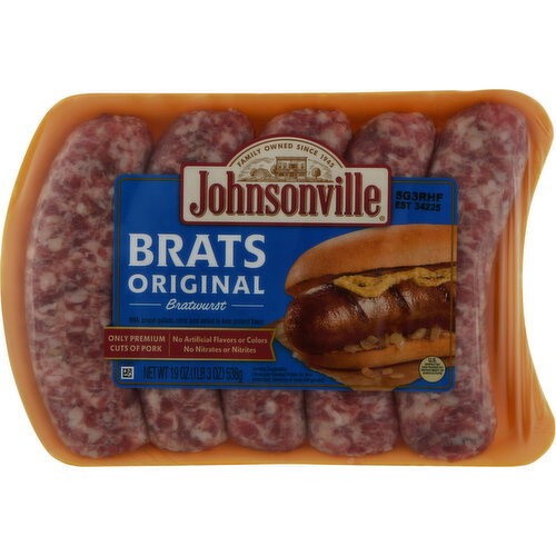 JOHNSONVILLE BRATS ORIGINAL 19 OZ