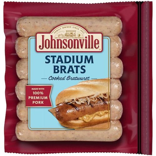 JOHNSONVILLE STADIUM BRATS               14 OZ