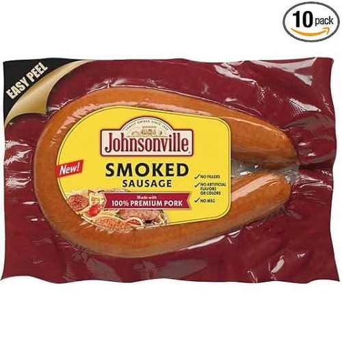 JOHNSONVILLE SMOKED SAUSAGE ROPE         13.5 OZ