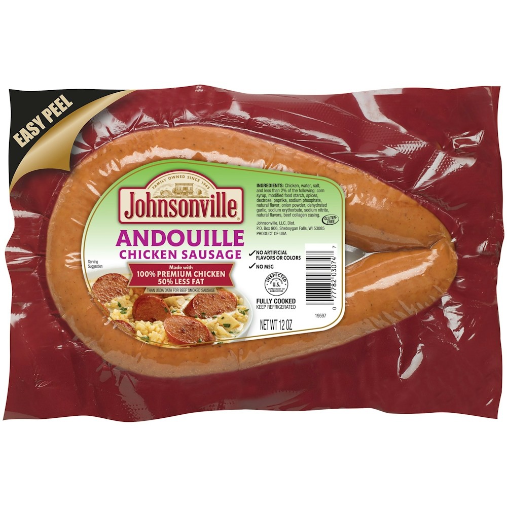 JOHNSONVILLE ROPE ANDOUILLE/CHICKEN      12 OZ