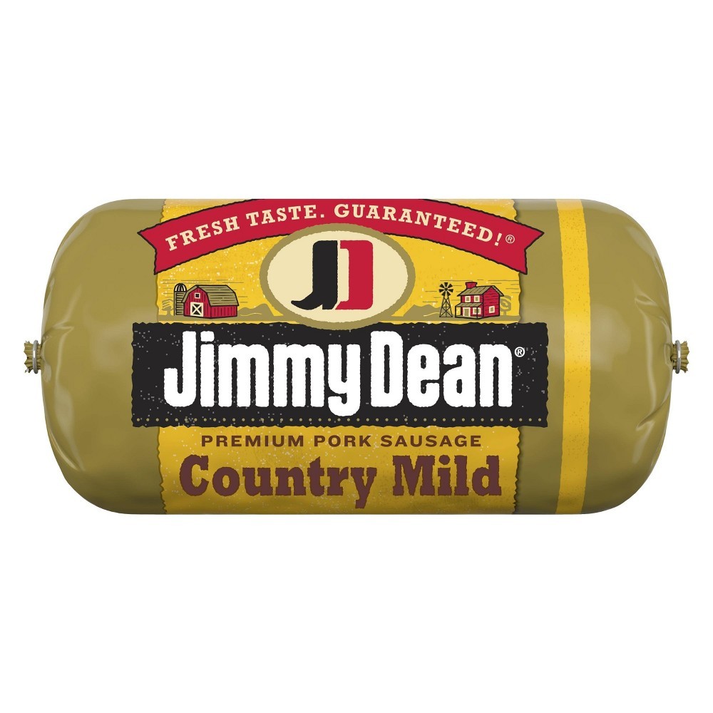 JIMMY DEAN COUNTRY MILD PORK SAUSAGE     1 OZ