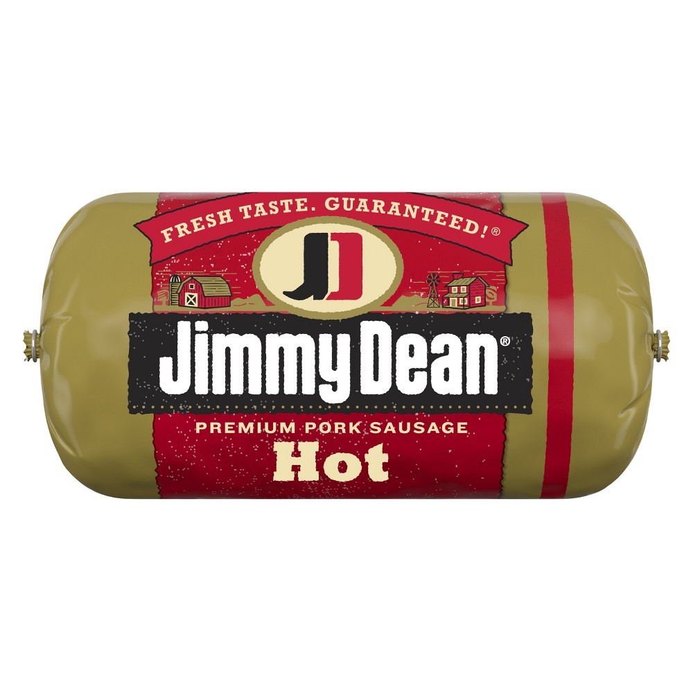 JIMMY DEAN ROLL SAUSAGE HOT              16 OZ