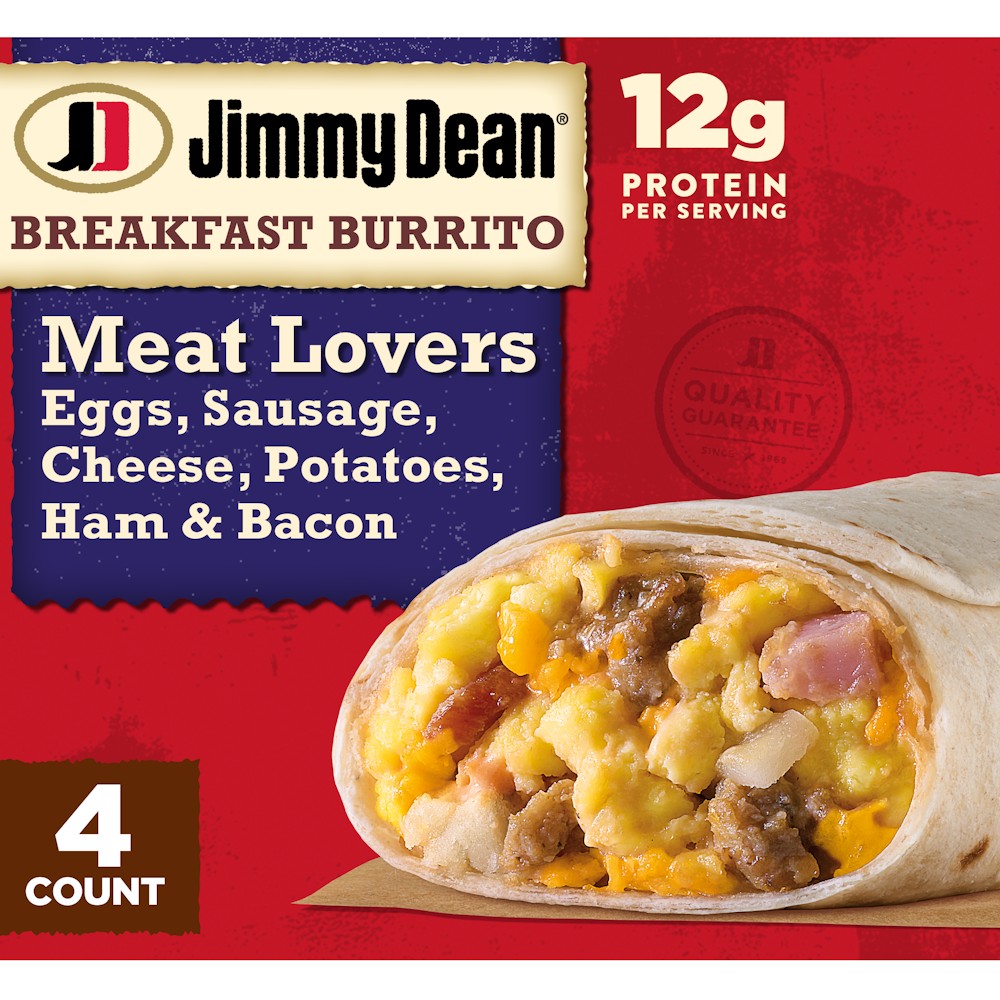 Jimmy Dean Meat Lover Breakfast Burrito 17 OZ