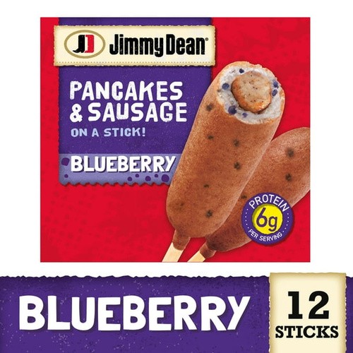 JIMMY DEAN PANCAKE&SAUSAGE BLUEBERRY 30 OZ
