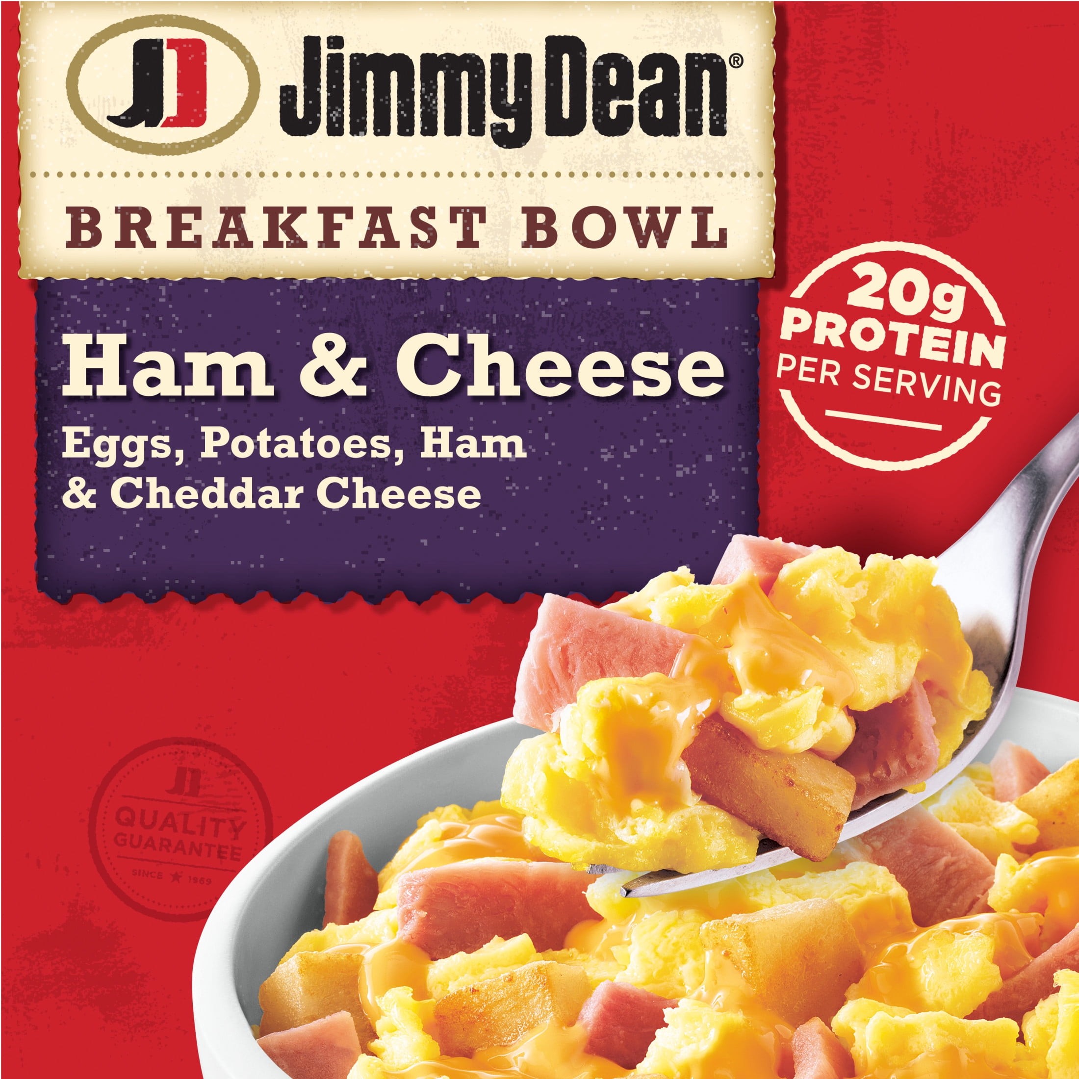JIMMY DEAN BREAKFAST BOWL HAM&CHEESE 7 OZ