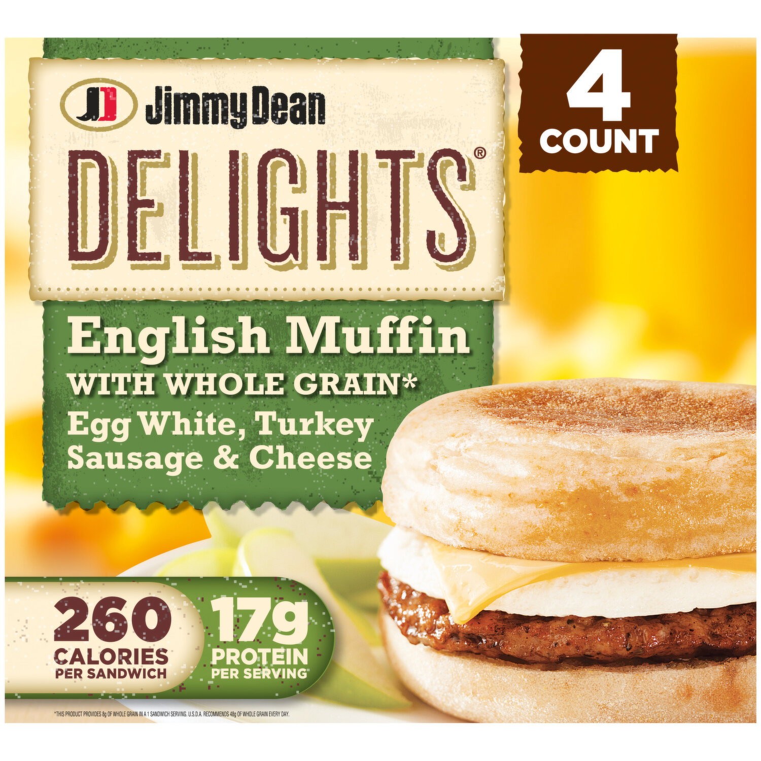 JIMMY DEAN DLT TKY EGGWCH 16.4 OZ