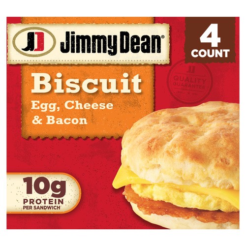 JIMMY DEAN BACON EGG CHS BISCUIT 14.4 OZ
