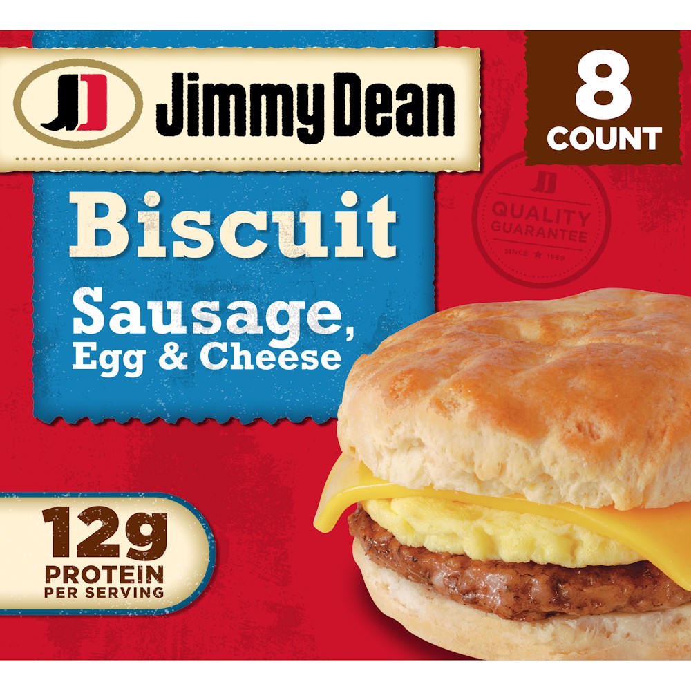 Jimmy Dean Sausage Egg And Cheese Biscuits 36 OZ