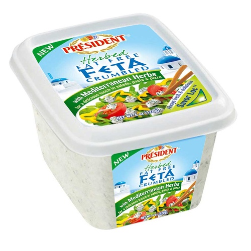 FETA CRUMBLES MEDITERRANEAN HERBS FF     6 OZ