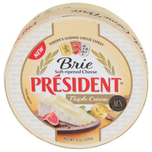 BRIE TRIPLE CREME CHEESE                 8 OZ