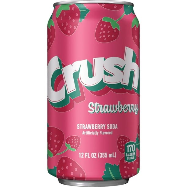 CRUSH STRAWBERRY  355 ML