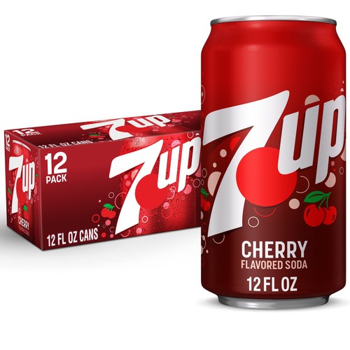 7UP CHERRY 12PACK 12OZ CANS 12 PACK