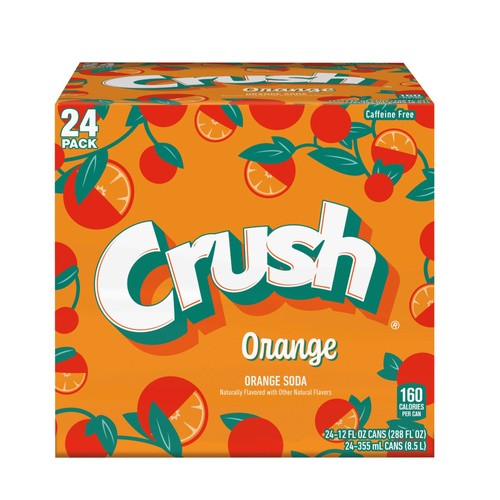 CRUSH ORANGE 24PK 12OZ CANS              12 OZ