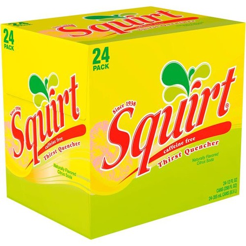 SQUIRT SODA 24 12oz. Cans                24 PACK