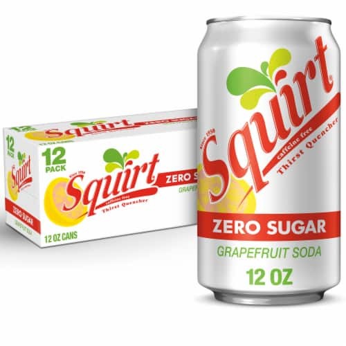 SQUIRT ZERO SUGAR 12PK 12OZ CANS 144 OZ