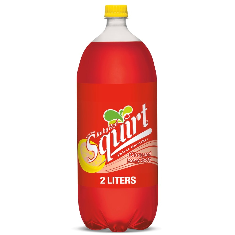 Squirt Ruby Red Citrus Berry Soda 2 LTR