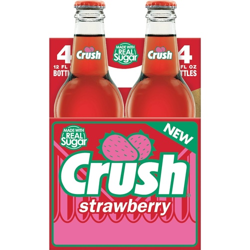 CRUSH STRAWBERRY SODA 4 PK               1 OZ