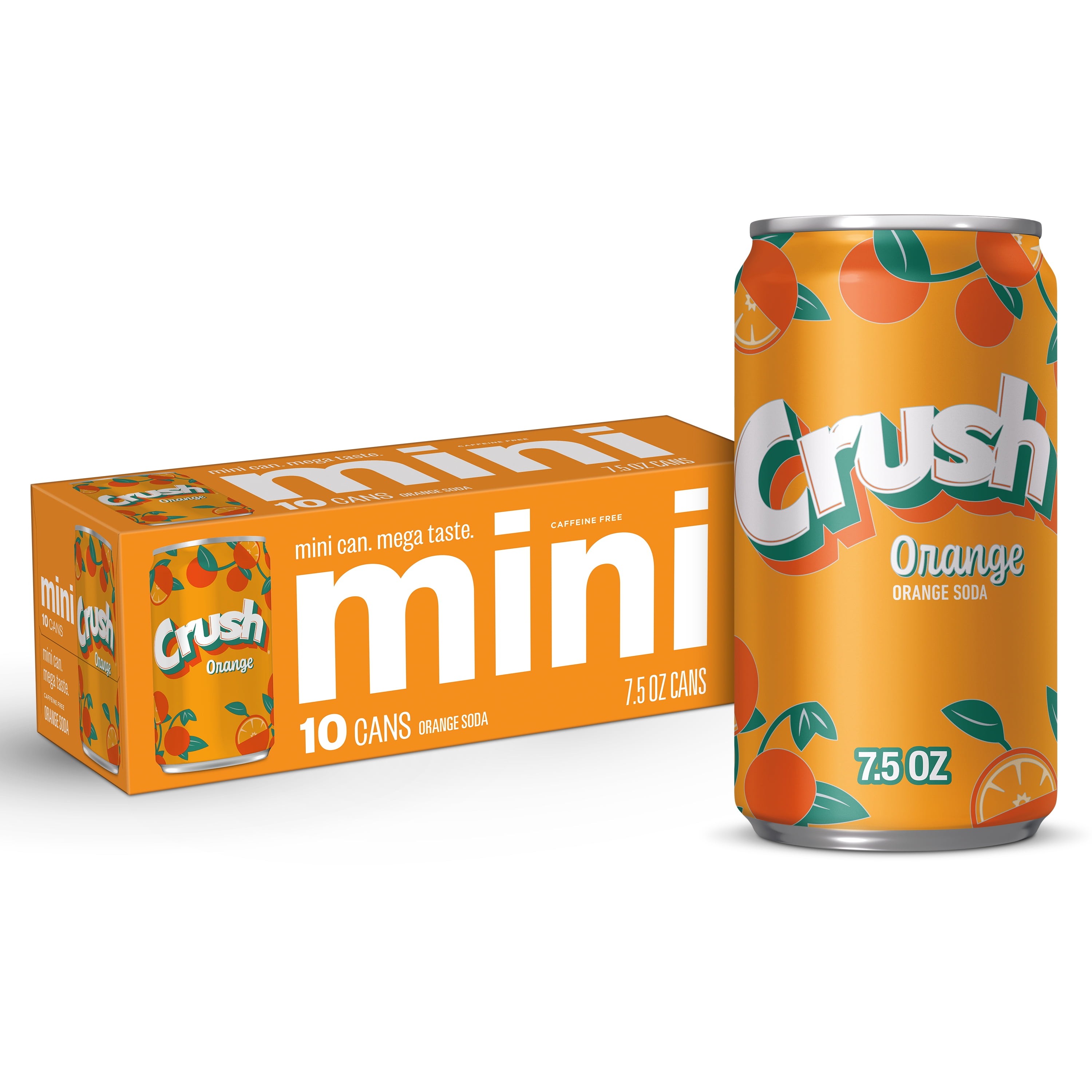 CRUSH ORANGE 10 7.5OZ MINI CANS