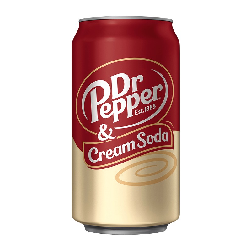 Dr Pepper & Cream Soda 355 ML