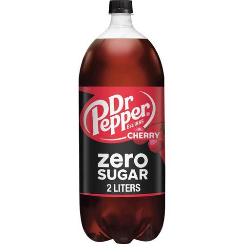 DR PEPPER CHERRY ZERO SUGAR 2LT 2 LTR