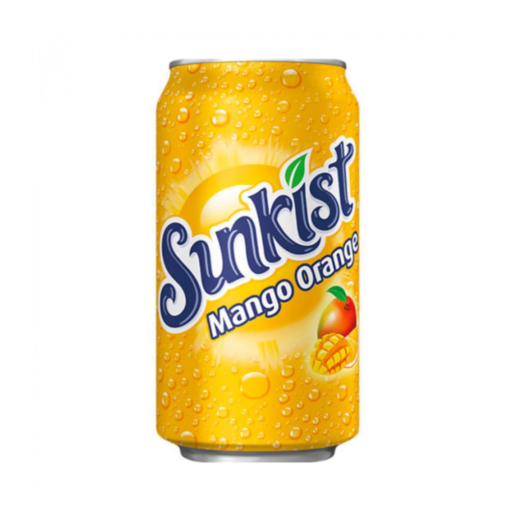 SUNKIST MANGO ORANGE 12PACK 12OZ CAN     1 OZ