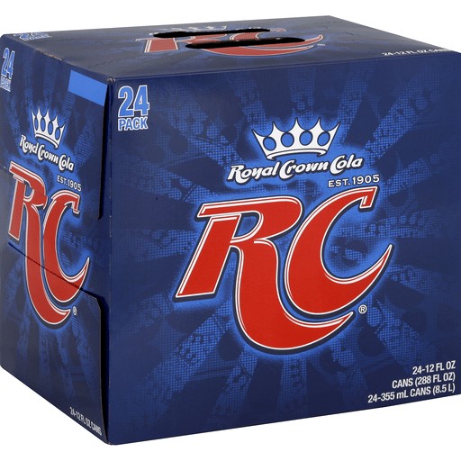 RC COLA 24 12oz. Cans                    24 PACK