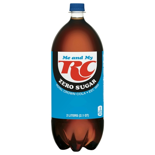 RC COLA ZERO SUGAR 2 LT                  1 LTR