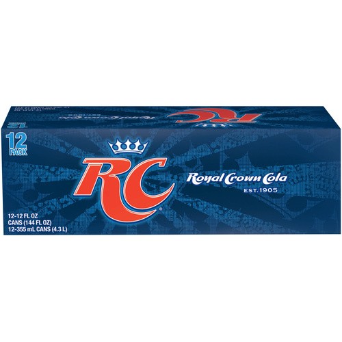 RC COLA 12PK 12OZ CANS                   12 OZ
